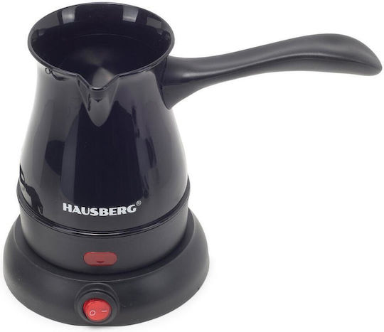Hausberg Cafetieră electrică grecească 600W cu Capacitate 300ml Negru