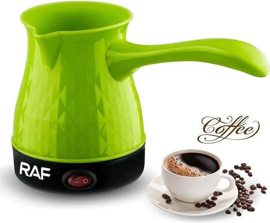 Raf R.126 Ηλεκτρικό Μπρίκι 600W με Χωρητικότητα 500ml Πράσινο