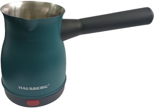 Hausberg Electric Greek Coffee Pot 800W with Capacity 500ml Blue