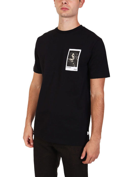 T-shirt Μαύρο