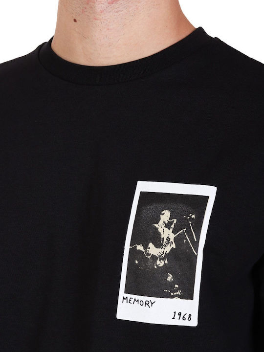 T-shirt Μαύρο