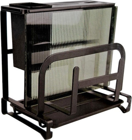 Raft/Suport de organizare Inox 40x7 cm Negru Raft/Suport de organizare Inox 40x7 cm Negru