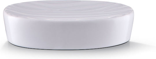 Zeller Ceramic Bathroom Accessory Set White
