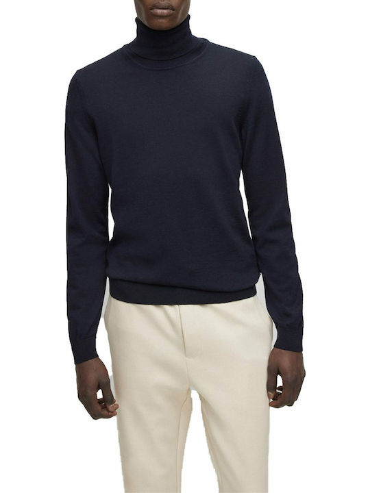 Musso Long Sleeve Sweater Navy Blue