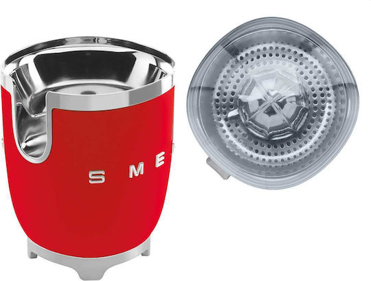 Smeg Electric Juicer 70W Inox Red
