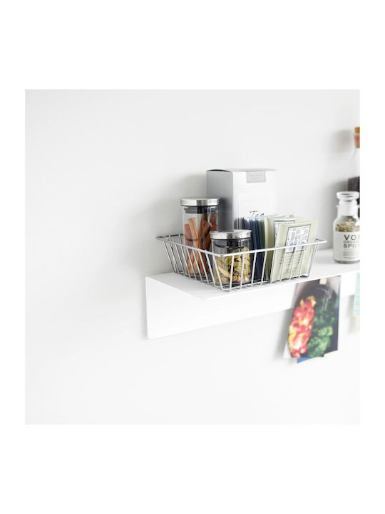White Wall Shelf 50x15.7x9cm