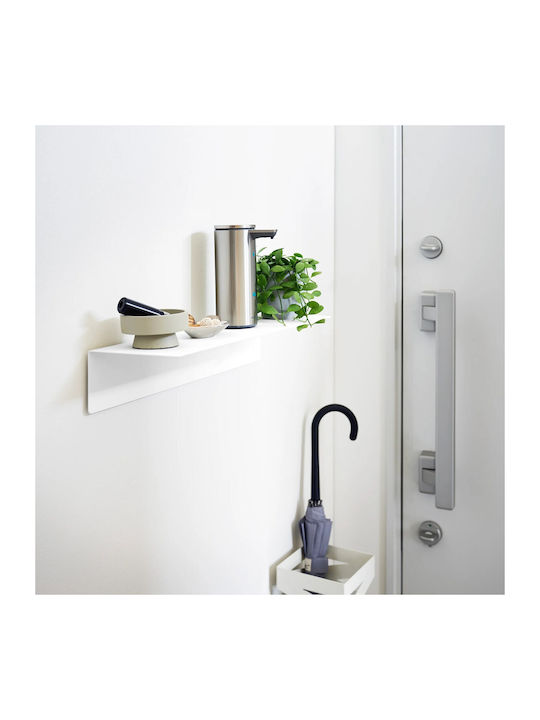 White Wall Shelf 50x15.7x9cm