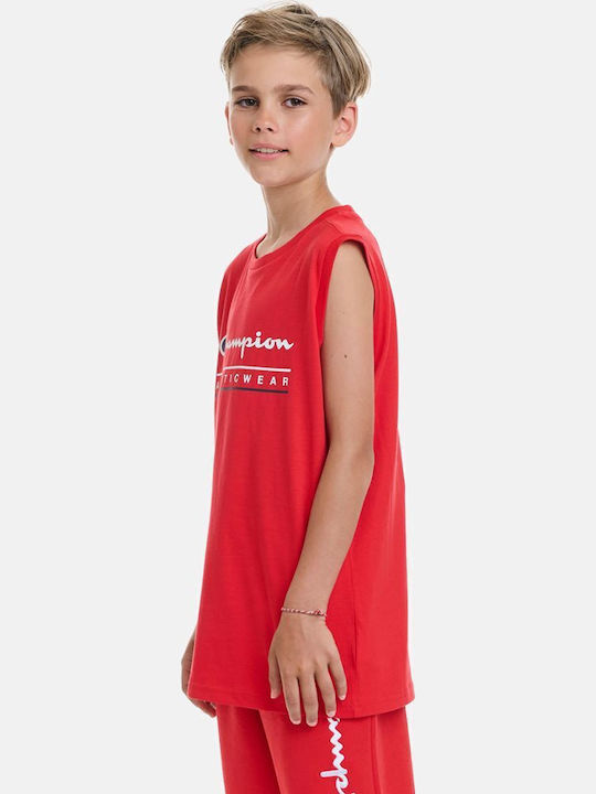 Kids' Shirt Sleeveless Red