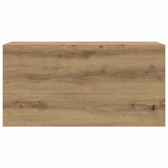 vidaXL Bathroom Cabinet L80xW25xH40cm Oak