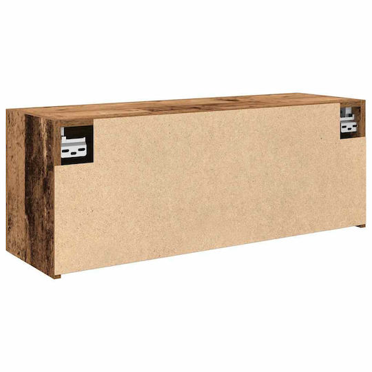 vidaXL Bathroom Cabinet L80xW25xH30cm Brown