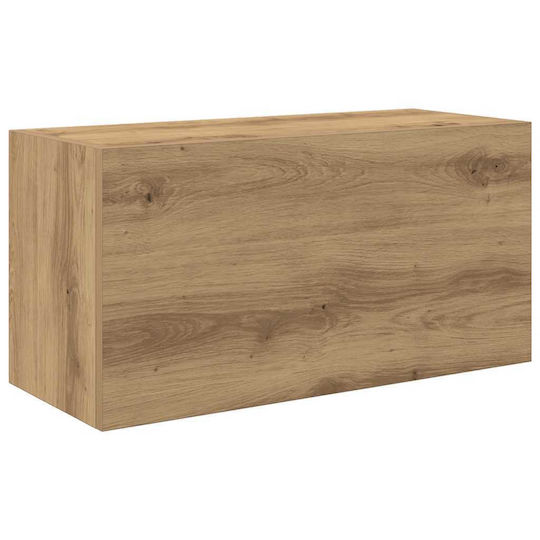 vidaXL Bathroom Cabinet L60xW25xH30cm Oak