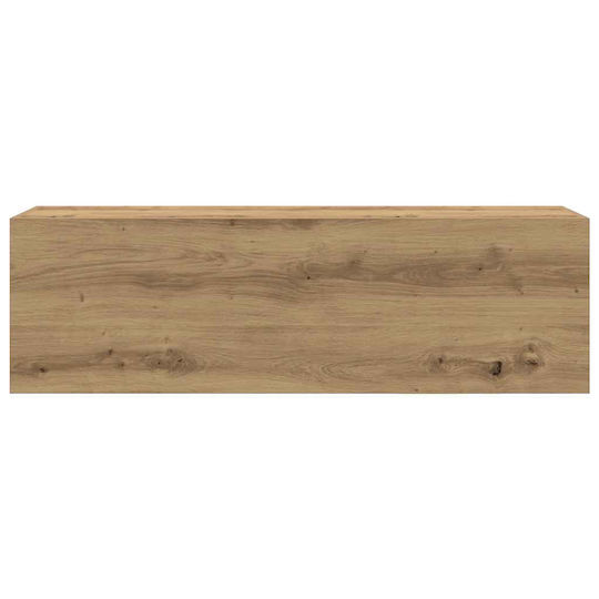 vidaXL Ντουλάπι Μπάνιου 100x25x30cm Δρυς
