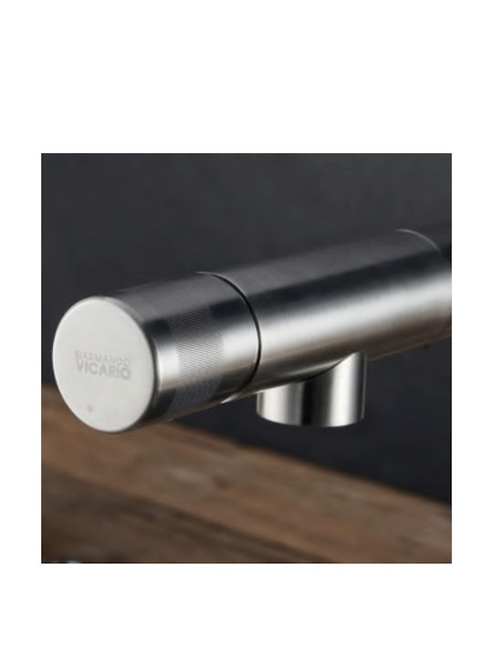 Armando Vicario Kitchen Faucet Counter Silver