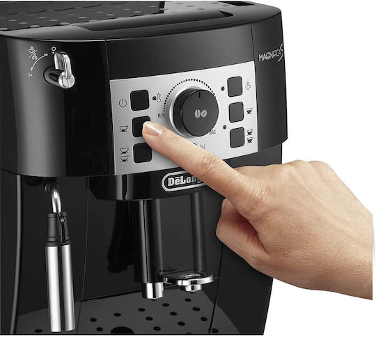 De'Longhi Magnifica S Αυτόματη Μηχανή Espresso 1450W Πίεσης 15bar με Μύλο Άλεσης Καφέ ECAM 20.116.B