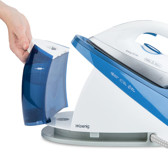 HKoenig Steam Ironing Station 5bar with 1.1lt Container
