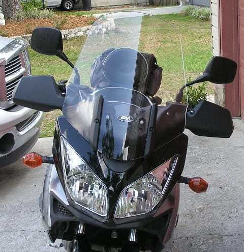 Givi Motorcycle Windshield & Windscreen Transparent Visor for Suzuki V-Strom 650 GIVSUZZEL02
