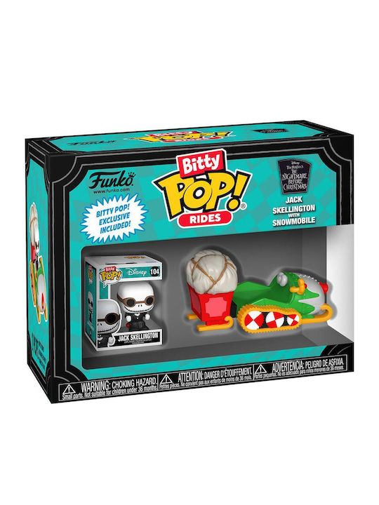 Funko Bitty Pop Rides Disney Nightmare Before Christmas Jack Skellington Snowmobile Φιγούρα