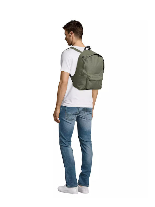 Sol's Rider Armee Schulranzen Rucksack Junior High-High School Braun 16Liter