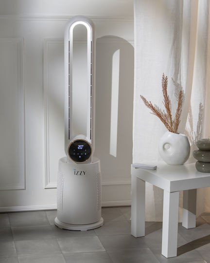 Izzy IZ-9046 Bladeless Fan 60W With Remote Control Copper