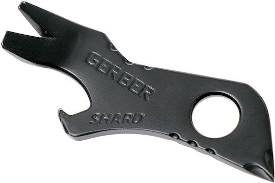 Gerber Shard Многофункционален инструмент Ключодържател Черен
