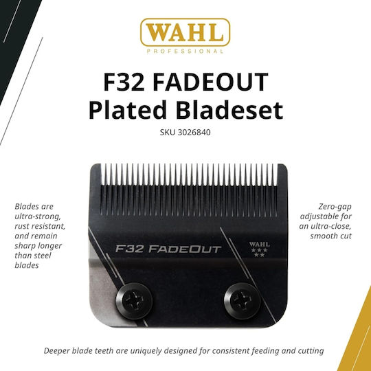 Резервно Острие Wahl Vapor F32 Fadeout Replacement Blades 3026842