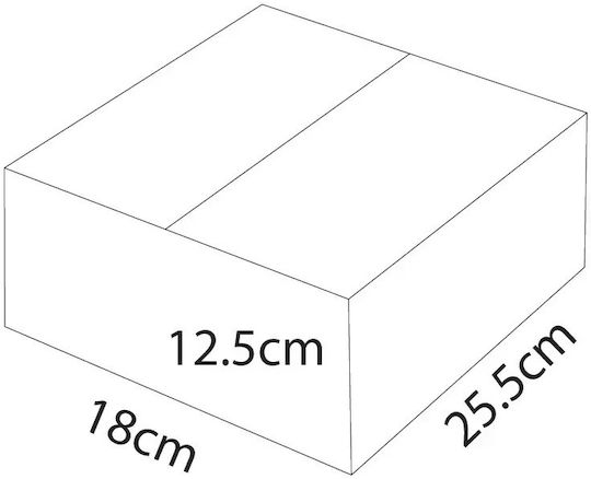 Хартиена кутия за опаковки Тройна стена Д25.5 x Ш18 x В12.5см.