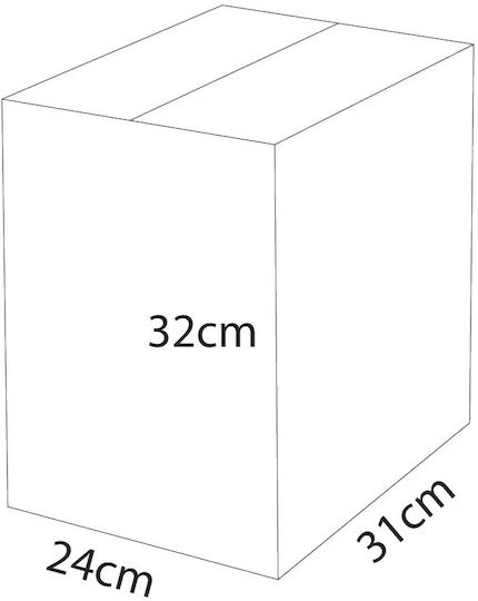 Triple Wall Packaging Box W31xD24xH32cm White