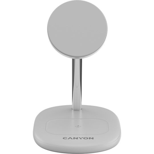 Canyon Încărcător Wireless (Qi Pad) 15W Albς (CNS-WCS205W)