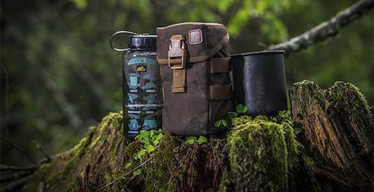 Helikon Tex Water Canteen Pouch Военен Хидратор от Cordura Earth Brown 1лт