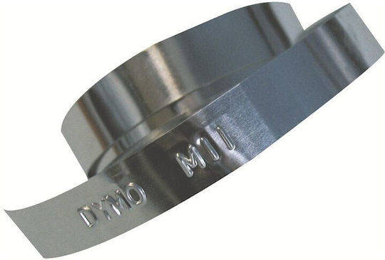 Dymo Ταινία Ετικετογράφου 4.8m x 12mm σε Ασημί Χρώμα