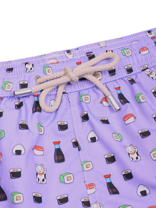MC2 Lighting Micro Fantasy Costume De Baie Bărbați Pantaloni Scurți Albăstru