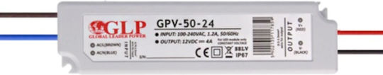 Premium Lux 2 LED Power Supply Waterproof IP67 Power 48W with Output Voltage 24V