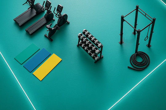Newplan Plastic Floor PVC 084 Bravo 6.5mm in Roll with Width 2m (price per sq.m)