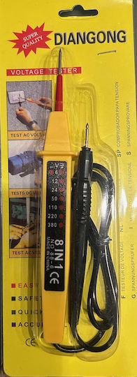 Ανιχνευτής Τάσης 5901785366481 AC/DC με Εύρος Μέτρησης 6 - 380V