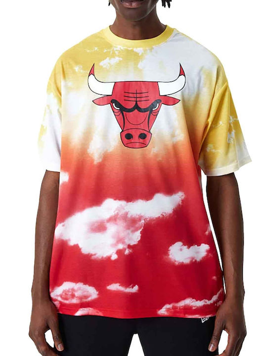 Chicago Bulls Nba Sportliches T-Shirt Mehrfarbig