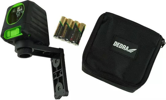 Dedra Autonivelant Liniar Nivelă Laser Fascicul Verde 1.5V cu Domeniu de Lucru 30m