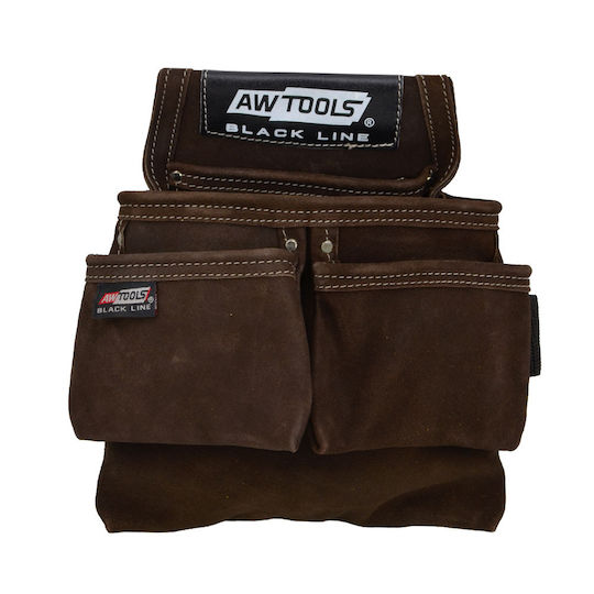 AWTools Ζώνη Εργαλείων Δερμάτινη