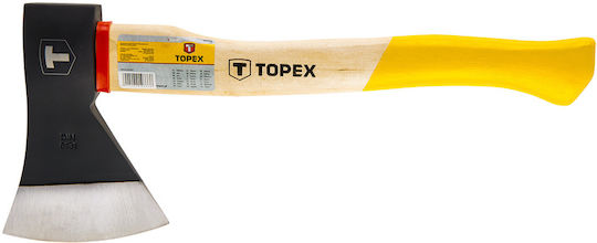 Topex 05A136 Axe Shredding Length 36cm and Weight 600gr with Wooden Handle