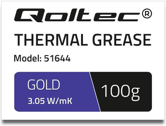 Qoltec W/m-k Термална паста 100гр