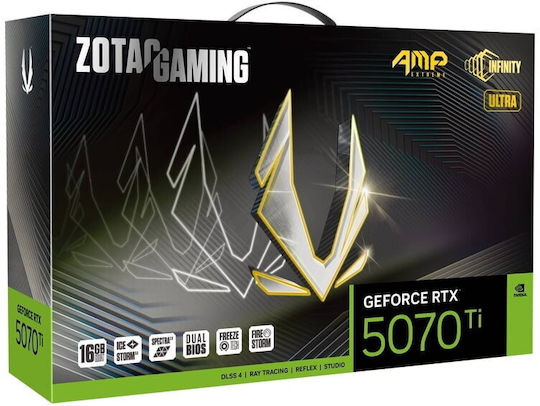 Zotac GeForce RTX 5070 Ti 16GB GDDR7 AMP Extreme Infinity Ultra Κάρτα Γραφικών