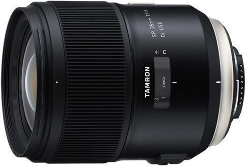 Tamron Full Frame Camera Lens SP 35mm f/1.4 Di USD Wide Angle for Canon EF Mount Black