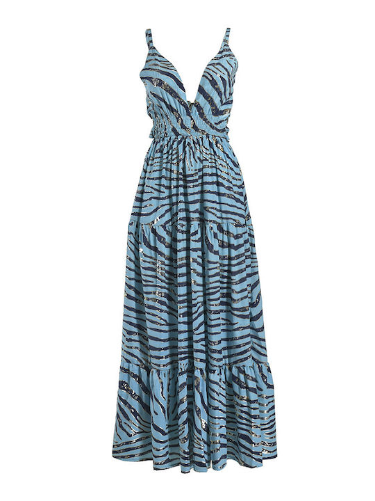 Summer Maxi Dress Blue