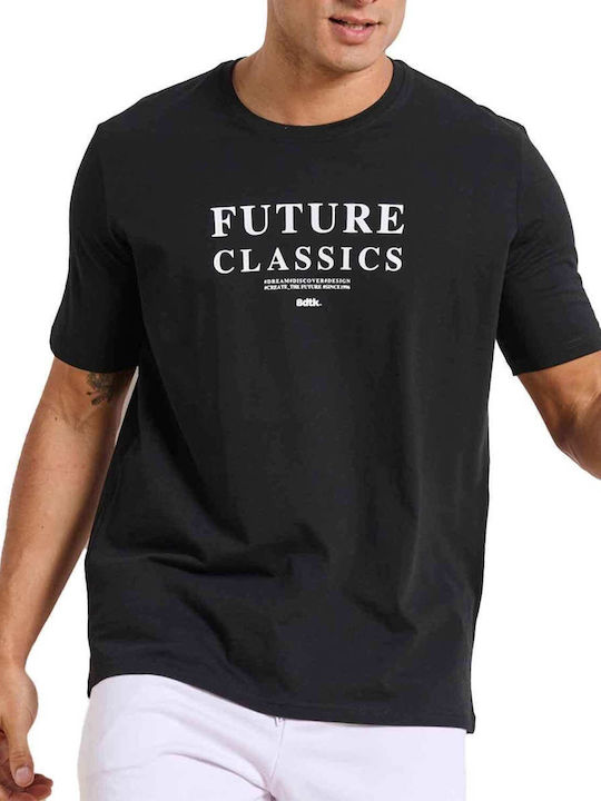 Back To Future Athletic T-shirt Black