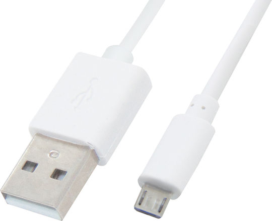 Lancom Regulär USB 2.0 auf Micro-USB-Kabel Weiß 1m (04.001.0344) 1Stück