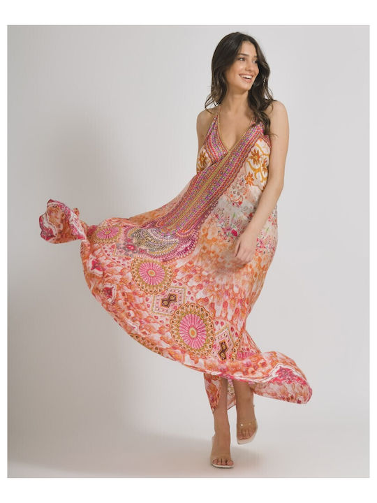 Summer Maxi Dress Pink