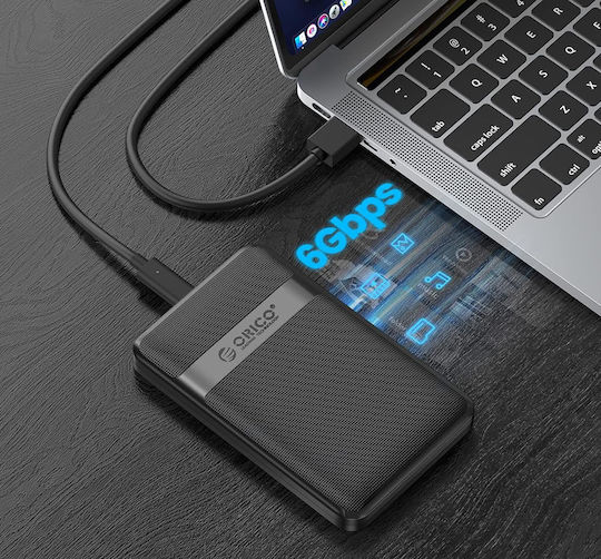 Orico 2577c3-v1-bk 2.5" 6.35 Cm Hard Drive Enclosure Usb Type-c Black