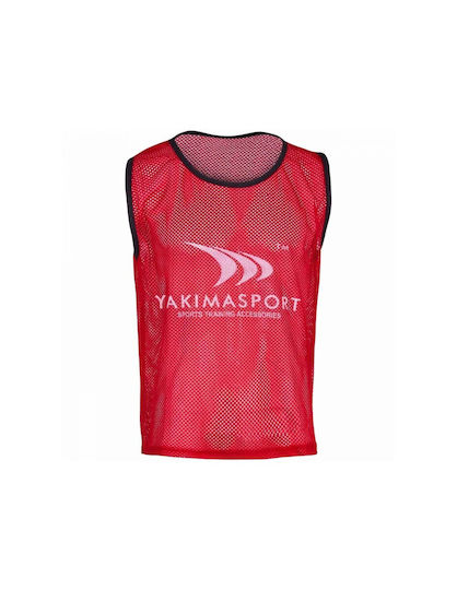 Yakimasport Training Bibs Adults in Red Color