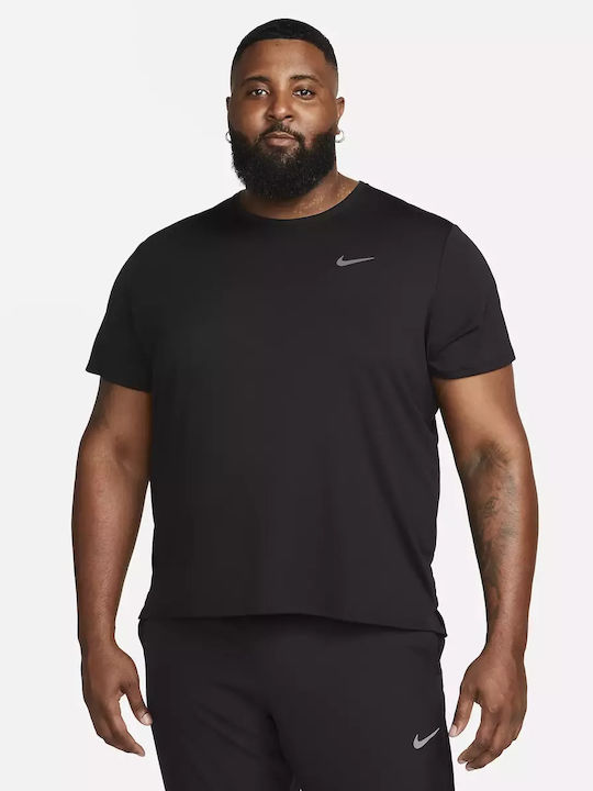 Dri-FIT UV Miler Dri-Fit Athletic T-shirt Black
