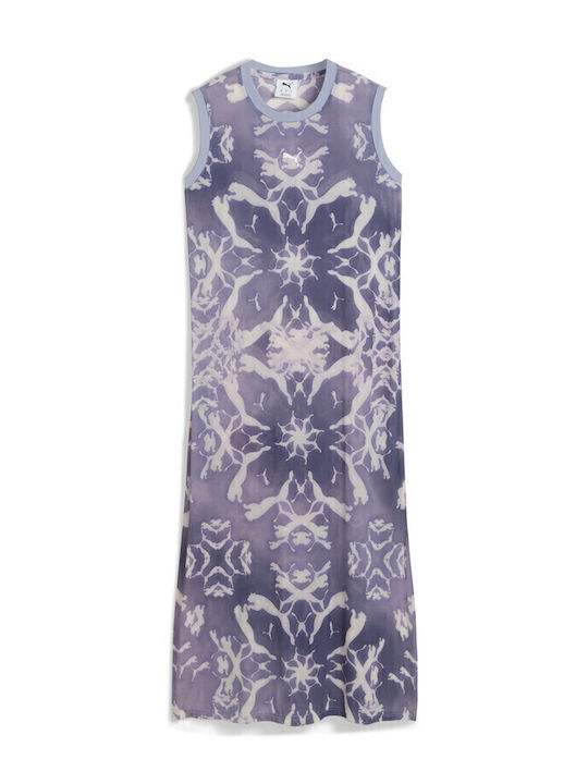 Summer Maxi Dress Purple - Lilac