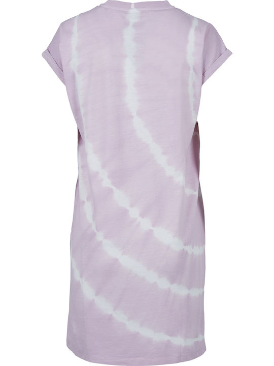 Καλοκαιρινό Mini T-shirt Φόρεμα Girly Pink